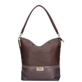 Karen 1337 bis barna rostbőr táska
