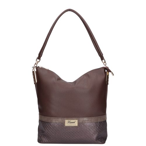 Karen 1337 bis barna rostbőr táska
