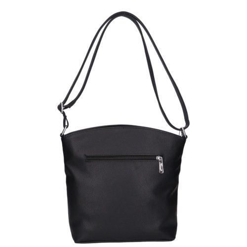 Karen 1716 fekete rostbőr női táska