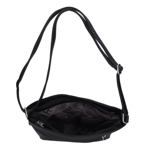 Karen 1716 fekete rostbőr női táska