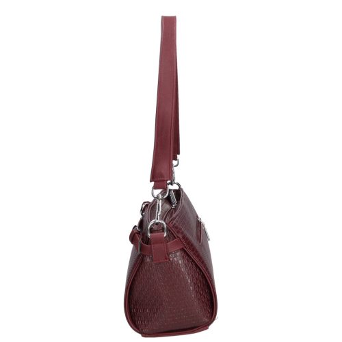 Chiara E 6026 bordó CH rostbőr női táska