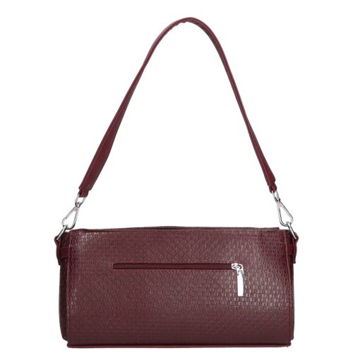 Chiara E 6026 bordó CH rostbőr női táska