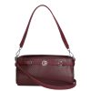 Chiara E 6026 bordó CH rostbőr női táska