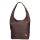 Chiara SI 13 barna rostbőr női válltáska