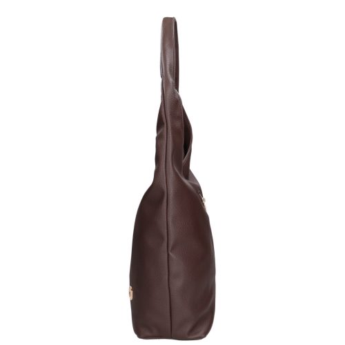 Chiara SI 13 barna rostbőr női válltáska