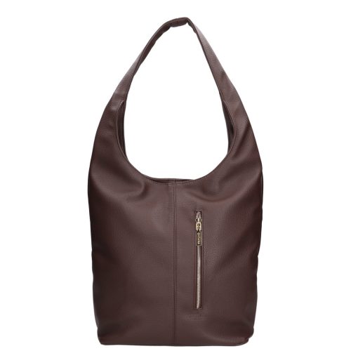 Chiara SI 13 barna rostbőr női válltáska