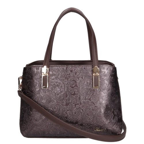 Karen 9537 barna virág rostbőr női táska