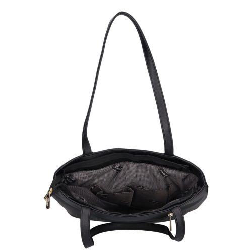 Karen 1740 fekete arany rostbőr női táska