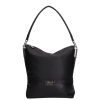 Karen 1337 bis fekete rostbőr női válltáska