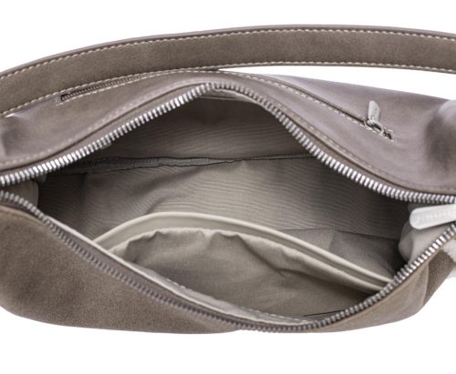 David Jones CM7754 fekete szőrme női válltáska