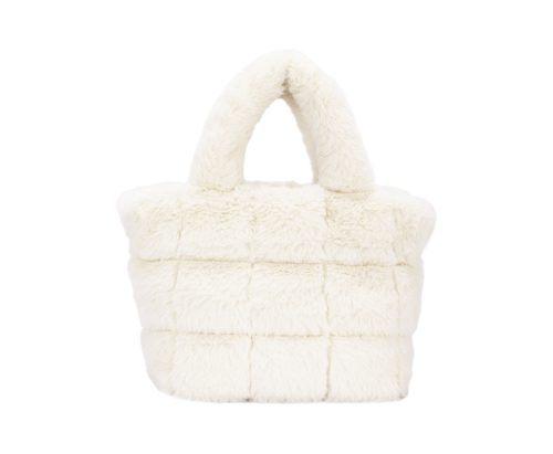 David Jones szőrme női kézitáska CM7746 bézs