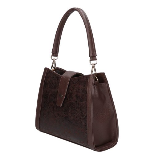 Karen 9529 barna virág rostbőr táska