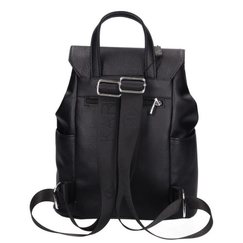 Karen 1698 fekete rostbőr táska