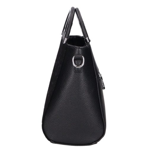 Karen 1680 fekete fekete virág rostbőr táska