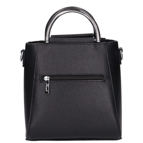 Karen 1680 fekete fekete virág rostbőr táska