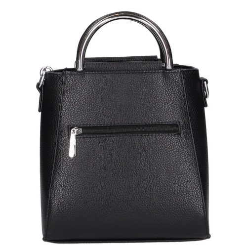 Karen 1680 fekete barna virág rostbőr táska