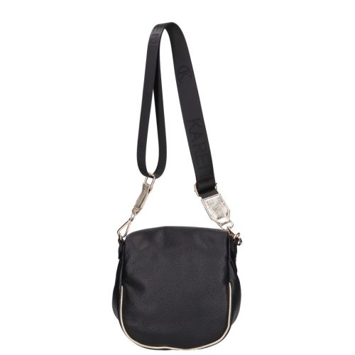 Karen 1669 fekete arany rostbőr táska