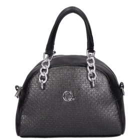 Chiara E 6005 fekete TCH rostbőr táska