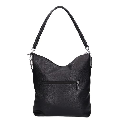 Karen 1337 bis fekete bronz rostbőr táska