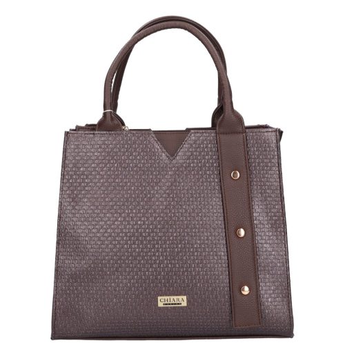 Chiara M 8047 barna rostbőr táska