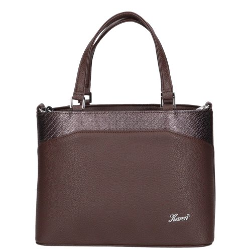 Karen D 448 barna rostbőr táska