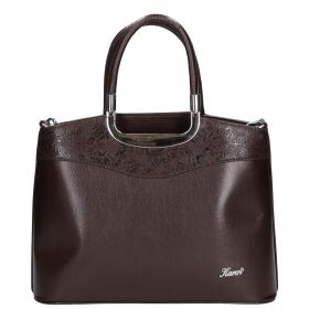 Karen 9158 barna virág rostbőr táska