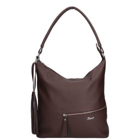 Karen 2521 barna rostbőr női táska