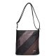Karen 9481 fekete barna virág rostbőr női táska