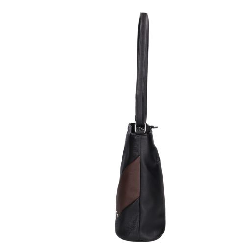 Karen 9481 fekete barna virág rostbőr női táska