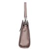 Karen 9529 bronz virág rostbőr táska