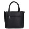 Karen 1736 fekete rostbőr női táska