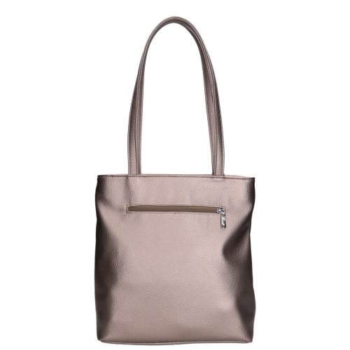 Karen 2519 bronz virág rostbőr női táska