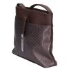 Karen D 099 barna rostbőr oldaltáska