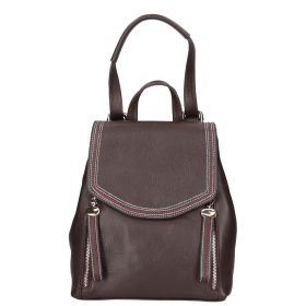 Olasz bőr 0120 barna hátizsák