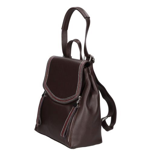 Olasz bőr 0120 barna hátizsák