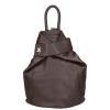 Olasz bőr 8503 barna hátizsák
