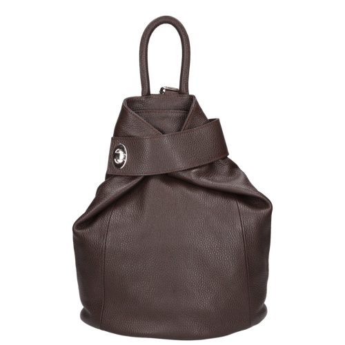 Olasz bőr 8503 barna hátizsák