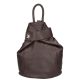Olasz bőr 8503 barna hátizsák