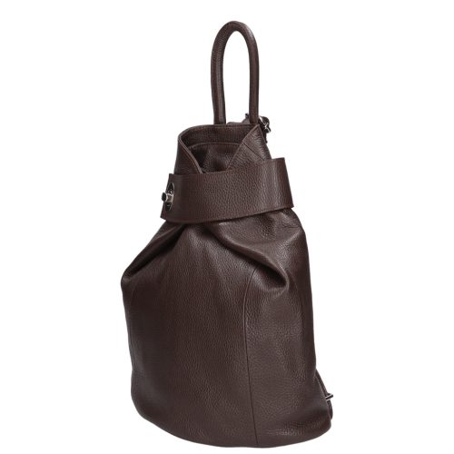 Olasz bőr 8503 barna hátizsák