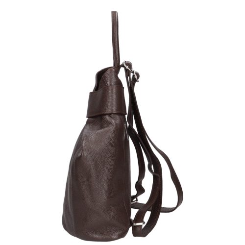 Olasz bőr 8503 barna hátizsák