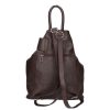 Olasz bőr 8503 barna hátizsák