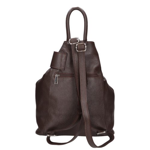 Olasz bőr 8503 barna hátizsák
