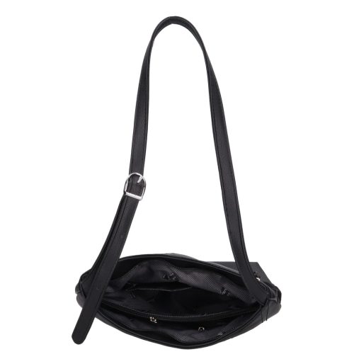 Karen rostbőr táska 1474 fekete bronz