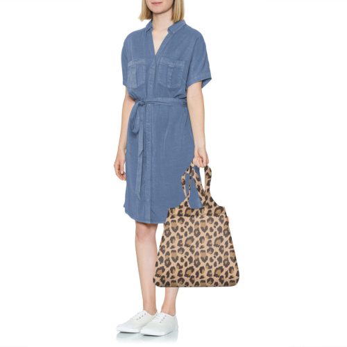 Reisenthel mini maxi shopper AT0046 drapp leo bevásárlótáska 