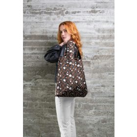   Reisenthel mini maxi shopper AT0046 taupe leo bevásárlótáska 