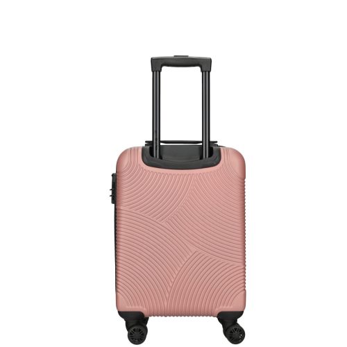 Bőrönd ENRICO BENETTI 39040-50 Louisville Pink S 4 kerekű