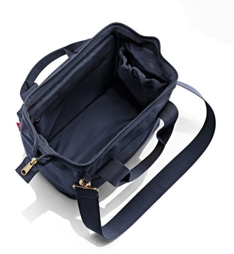 Reisenthel MQ4110 allrounder cross rhombus midnight gold női oldaltáska