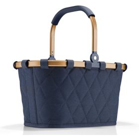   Reisenthel BN4111 carrybag XS frame rhombus midnight gold kicsi bevásárló kosár