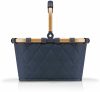 Reisenthel BN4111 carrybag XS frame rhombus midnight gold kicsi bevásárló kosár