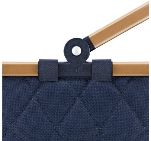 Reisenthel BN4111 carrybag XS frame rhombus midnight gold kicsi bevásárló kosár